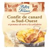 Duck confit cooked dish with potatoes REFLETS DE FRANCE
