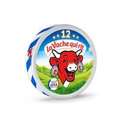 Queso de vaca riendo en...