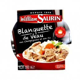 Blanqueta de ternera/champiñones/arroz WILLIAM SAURIN