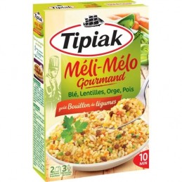 小麥和乾蔬菜 Meli-melo Tipiak 2 袋...