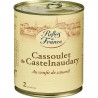 Cassoulet-Gericht aus Castelnaudary mit Entenconfit