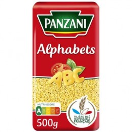 PANZANI alphabet soup pasta...