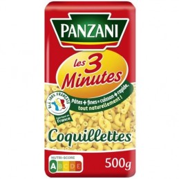 Pasta 3 minutes shells...