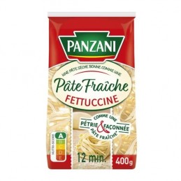 Pâtes fettuccine PANZANI
le paquet de 400 g