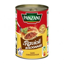 Plat cuisiné ravioli bolognaise PANZANI la boîte de 400g