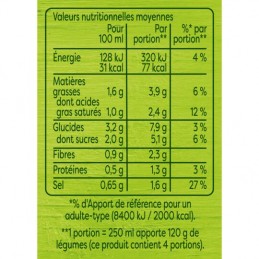 Soupe potiron crème fraîche KNORR la brique de 1 l