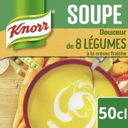 8 Gemüsesuppe KNORR Crème...