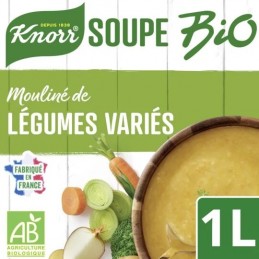 KNORR有机混合蔬菜汤 1 升纸盒