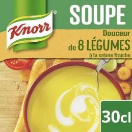 8 Gemüsesuppe KNORR Crème...