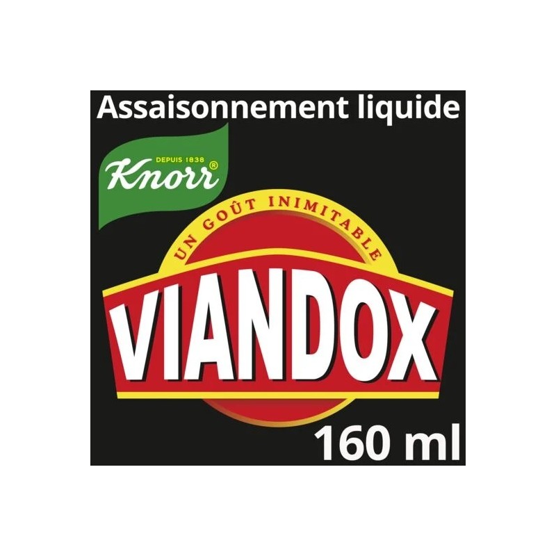 Knorr Assaisonnement Liquide Viandox 160ml - Cdiscount Au quotidien