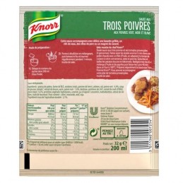 Sauce aux trois poivres Knorr