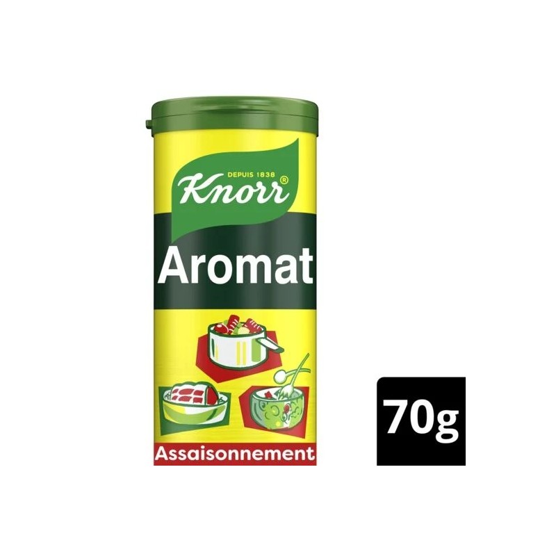 Epices Aromat KNORR
la boite de 70 g