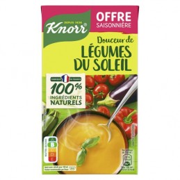 Soupe douceur de légumes du soleil KNORR la brique de 2L