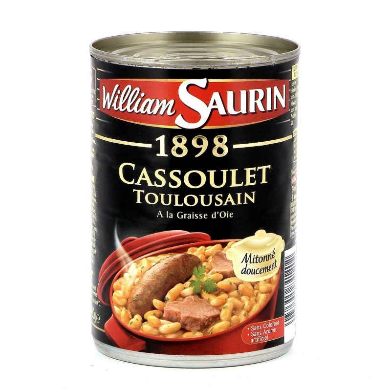 Cassoulet toulousain WILLIAM SAURIN