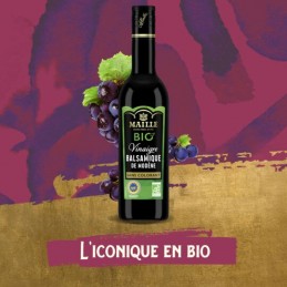 Vinaigre balsamique de Modène Bio MAILLE la bouteille de 500 mL
