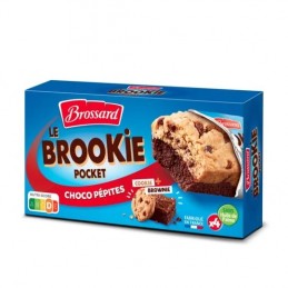 Brookie 巧克力块蛋糕 BROSSARD 4 件装