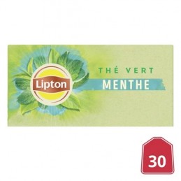 LIPTON mint green tea box...