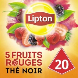 LIPTON 5 red fruit black...