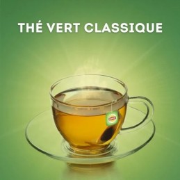 Thé vert classique LIPTON
la boite de 50 sachets - 65 g