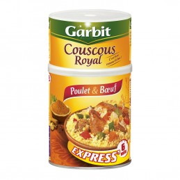 Plat cuisiné couscous royal...