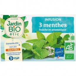 有機薄荷浸泡 JARDIN BIO ETIC 盒裝 20 袋