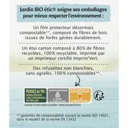 Infusion menthe Bio JARDIN BIO ETIC la boîte de 20 sachets