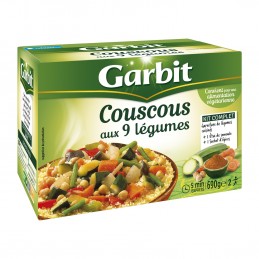 Couscous mit 9 Gemüse GARBIT