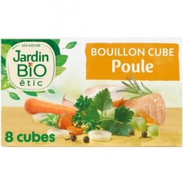 Organic chicken bouillon...