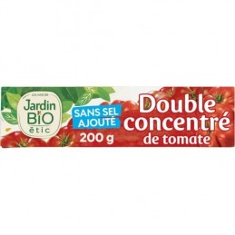 Double tomato concentrate...