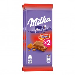 MILKA - CHOCOLAT TENDRE LAIT 2 x 100g - Confiseries et Chocolat/Chocolat  MILKA 