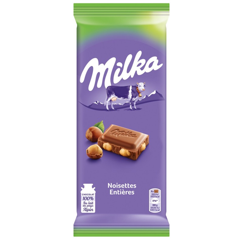 Chocolate Con Nueces Milka 100 Gr