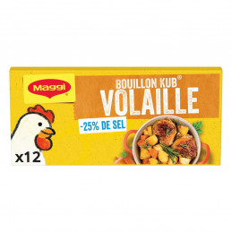 Bouillon volaille sel...