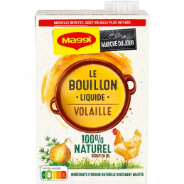 Bouillon liquide volaille...