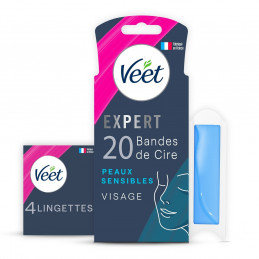 VEET Expert Face Wax Strips...