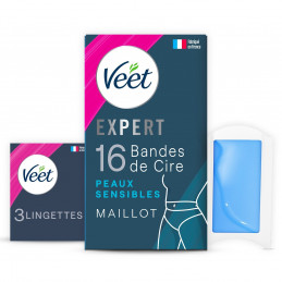 VEET 專家敏感肌膚比基尼蠟條