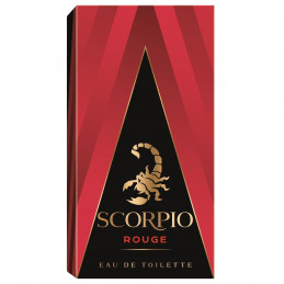 Eau de toilette rouge SCORPIO