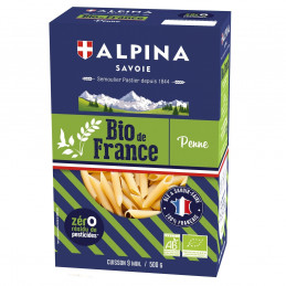 Organic pasta Pennes ALPINA...