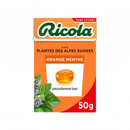 Caramelos de naranja menta...