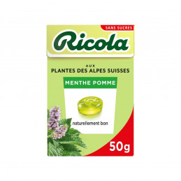 RICOLA 無糖蘋果薄荷糖