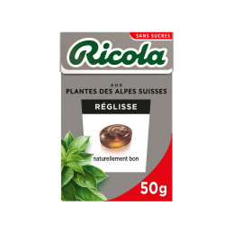 RICOLA sugar-free licorice...