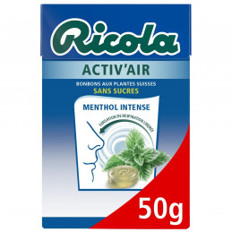 薄荷醇强化 ACTIV'AIR RICOLA 糖果