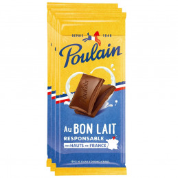 POULAIN milk chocolate bar