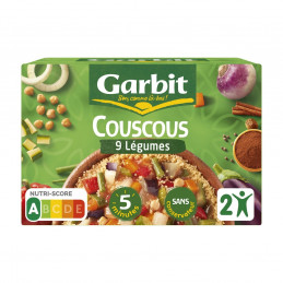 Couscous with 9 vegetables...