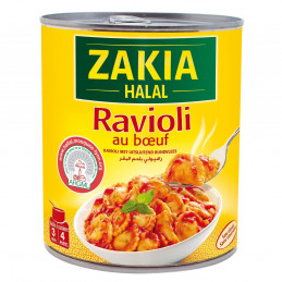 Plat cuisiné halal ravioli...