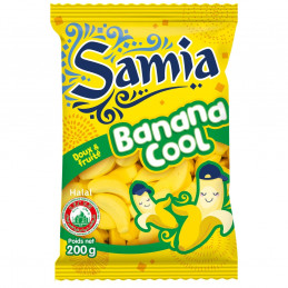 Bonbons halal bananes SAMIA