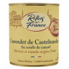 Cassoulet-Gericht aus Castelnaudary mit Entenconfit