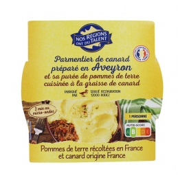 Plat cuisiné Parmentier...