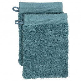 Gant de toilette turquoise...