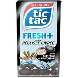 Bonbons réglisse fresh TIC TAC