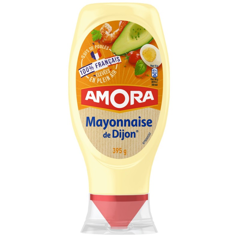 Moutarde douce miel, Amora (260 g)